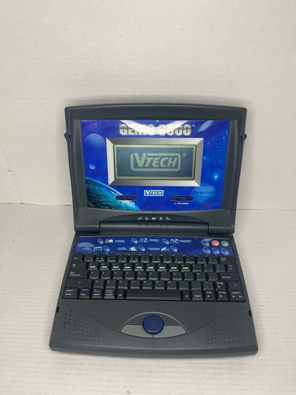RARE VTech Genio 6000 Educational Laptop Spanish Version Tested Works!